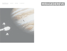 Tablet Screenshot of miragedereve.com